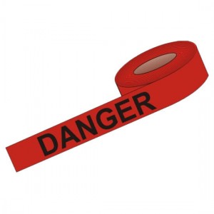 BT-R-0 gladtags scaffolding caution and danger Barricade safety Tape