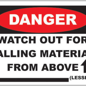 Danger Sticker - - Gladtags Scaffold and Safety Tags