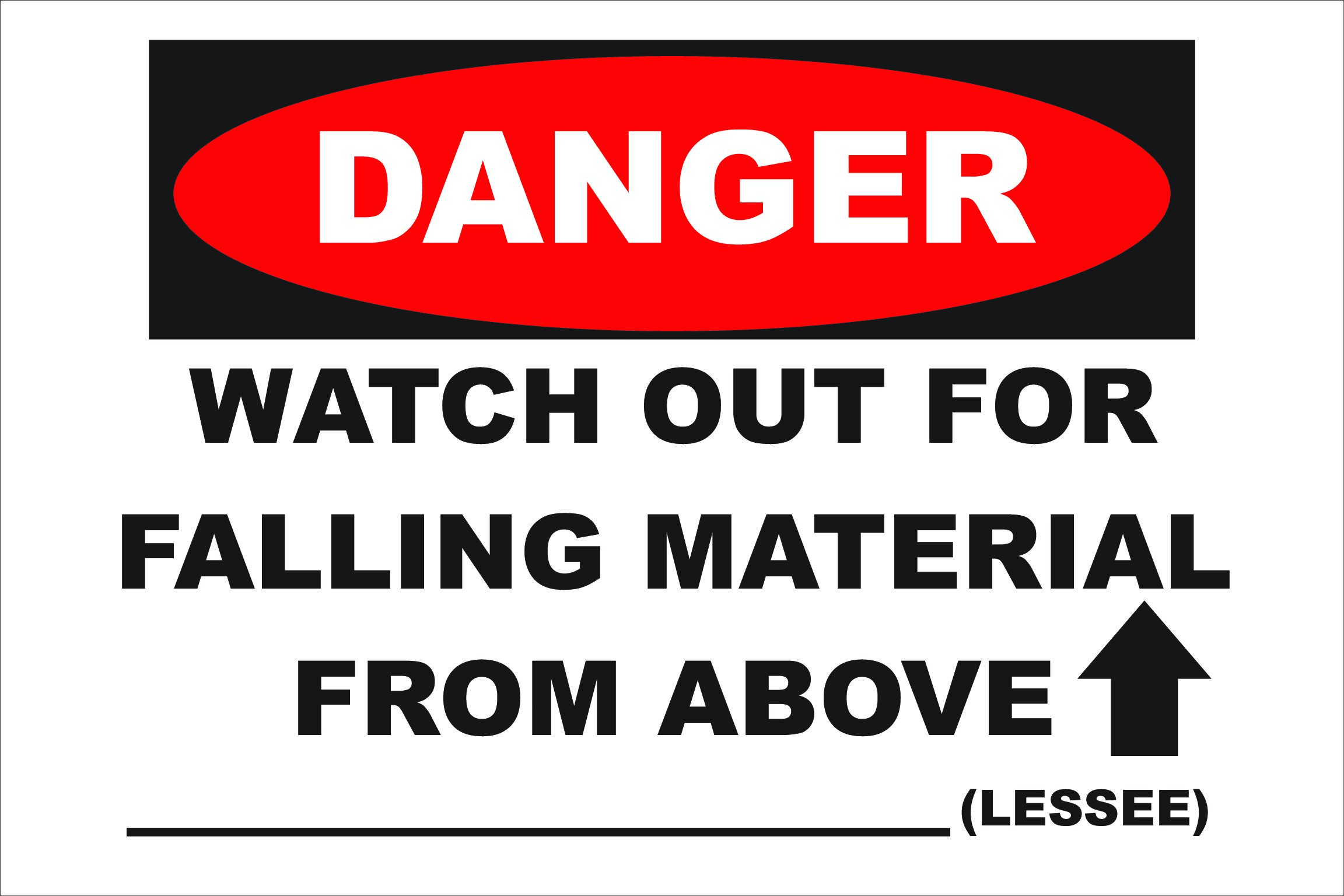 Danger Sign GS-1 English