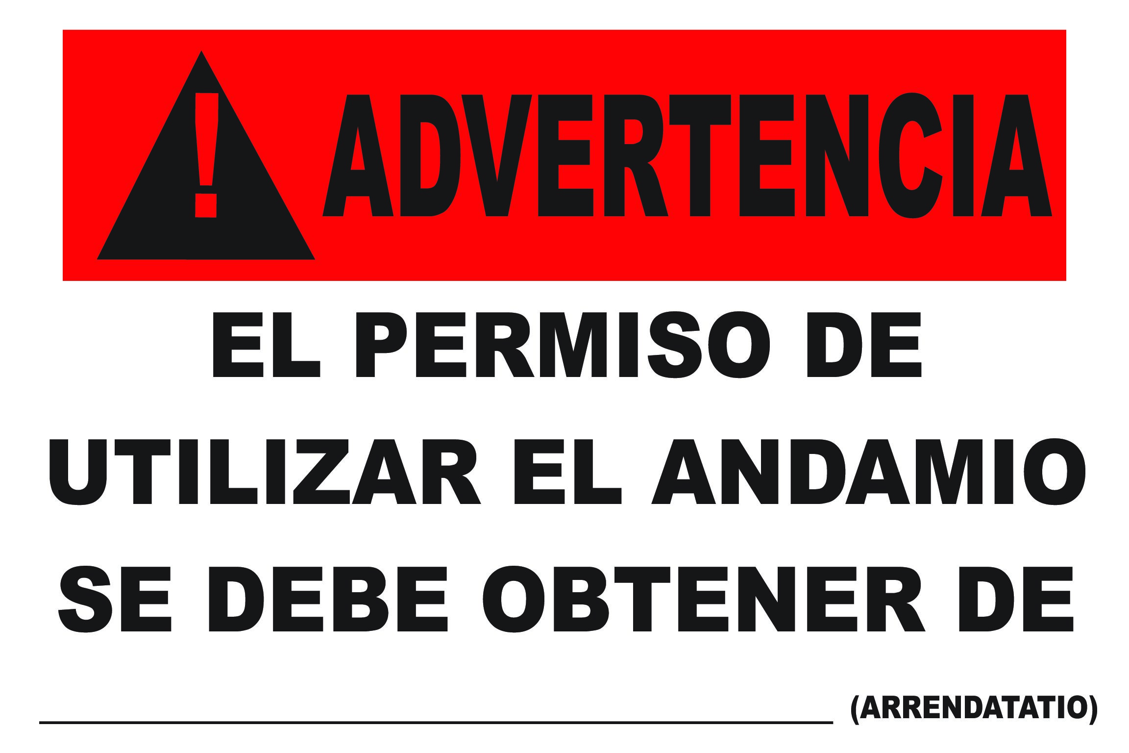 Advertencia – GS-2 Spanish