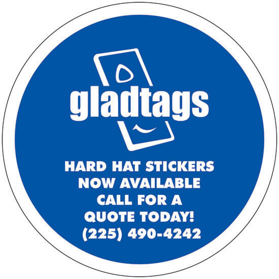 Gladtags Circle Decal