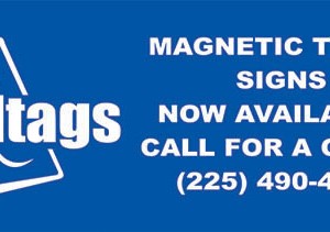 Magnetic Truck Signs - Gladtags Scaffold and Safety Tags