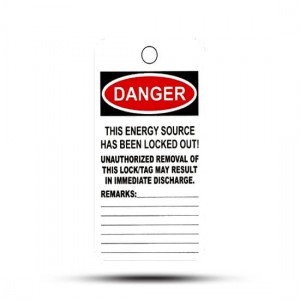 Scaffold Tag - VTW-RLO-0-FRONT DANGER